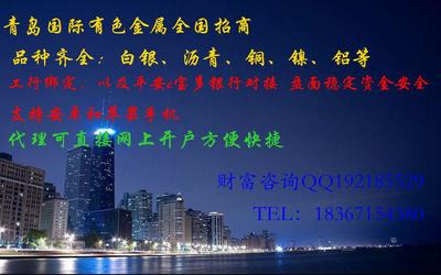 青島國際有色金屬開戶資料圖片_高清圖_細節圖-杭州歐略貿易 -